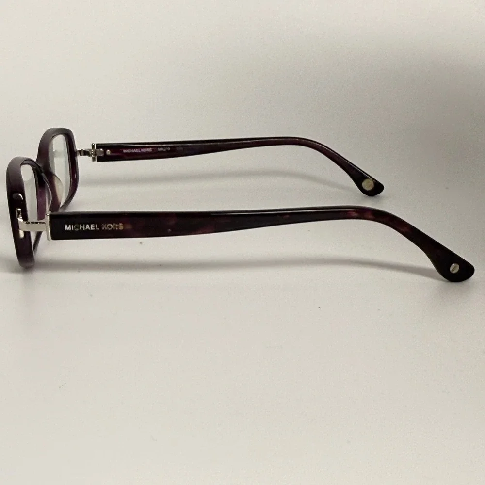 Michael Kors MK219 505 Tortoise‎ Purple Rectangular Eyeglasses Frames 22464